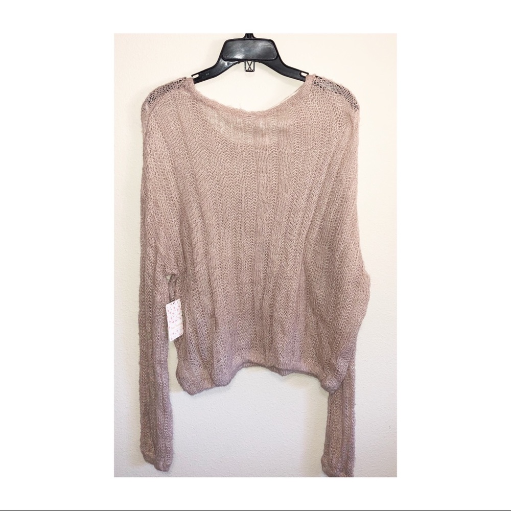 Free People Angel Soft Pullover Sweater Frappucino - Picture 3 of 4